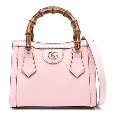 GUCCI - Diana Small Leather Tote Bag