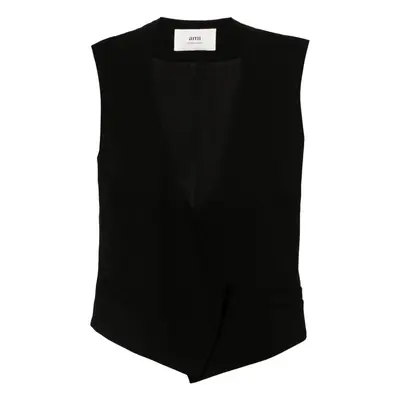 AMI PARIS - Wool Sleeveless Jacket