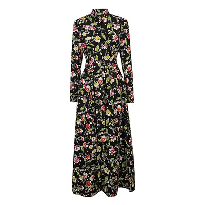 OBIDI - Flower Print Silk Dress