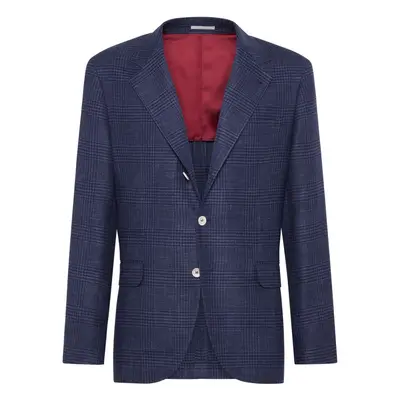 BRUNELLO CUCINELLI - Prince Of Wales Deconstructed Jacket