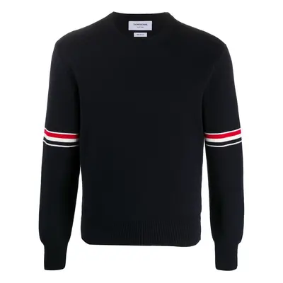 THOM BROWNE - Cotton Sweater With Logo