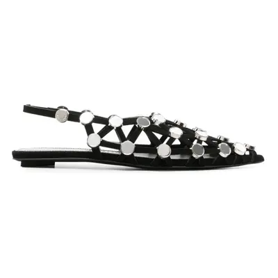 THE ATTICO - Grid Slingback Ballets