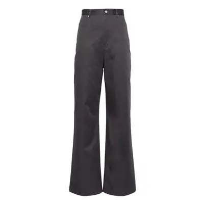 LOEWE - High-waisted Cotton Trousers