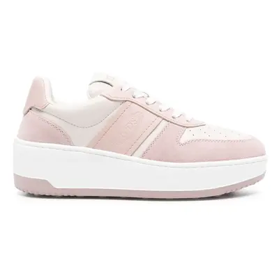 TOD'S - Leather Platform Sneakers