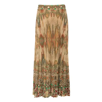 PIERRE-LOUIS MASCIA - Printed Silk Skirt