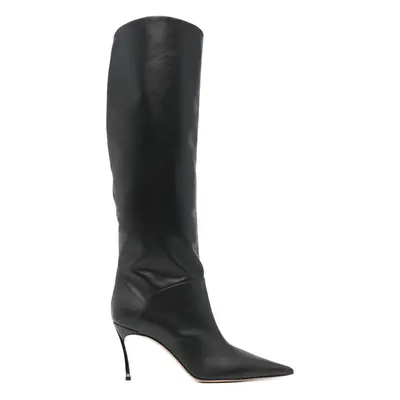 CASADEI - Superblade Leather Heel Boots