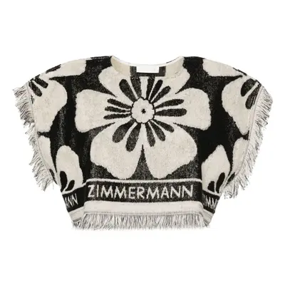 ZIMMERMANN - Logo Towelling Cropped Top