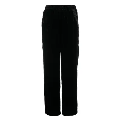 GOLDHAWK - Velvet Wide-leg Trousers