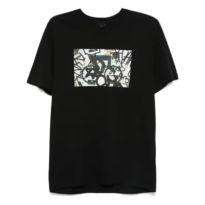 PS PAUL SMITH - B&w Bike Cotton T-shirt