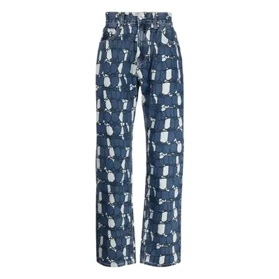 BILLIONAIRE BOYS CLUB - Camouflage Print Denim Jeans