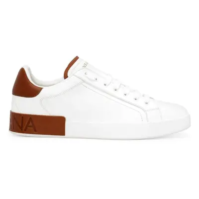 DOLCE & GABBANA - Portofino Leather Sneakers