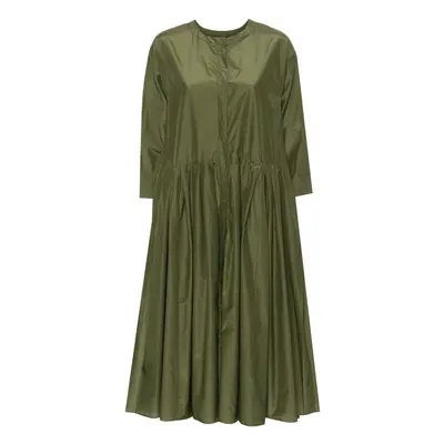 'S MAX MARA - Cotton And Silk Blend Midi Dress