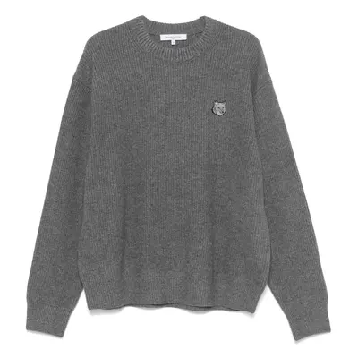 MAISON KITSUNE' - Fox Head Wool Jumper