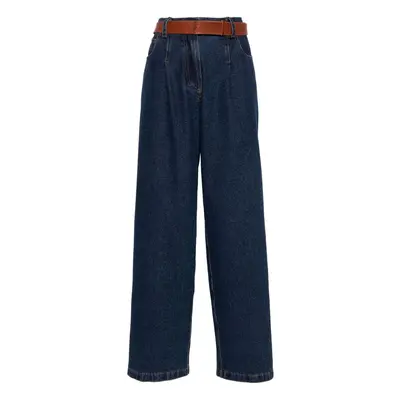 FORTE FORTE - Wide Leg Denim Jeans