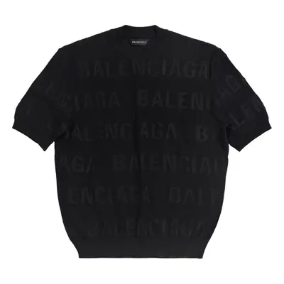 BALENCIAGA - Allover Logo Top