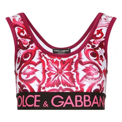 DOLCE & GABBANA - Maiolica Print Top