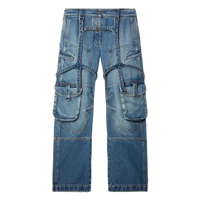 OFF-WHITE - Cargo Denim Jeans