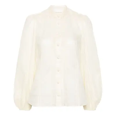 ZIMMERMANN - Lace Trim Detail Shirt