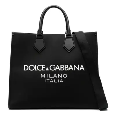 DOLCE & GABBANA - Nylon Large Tote Bag