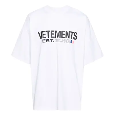 VETEMENTS - Logo Cotton T-shirt