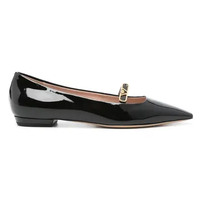 EMPORIO ARMANI - Patent Leather Ballet Flats