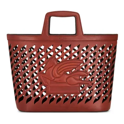 ETRO - Perforated Leather Shopping Bag