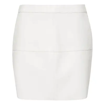 PAROSH - Leather Mini Skirt