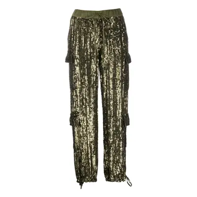 PAROSH - Full Paillettes Trousers