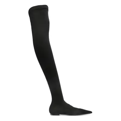 DOLCE & GABBANA - Stretch Jersey Over-the-knee Boots