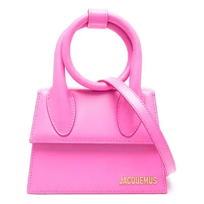 JACQUEMUS - Le Chiquito Noeud Leather Handbag