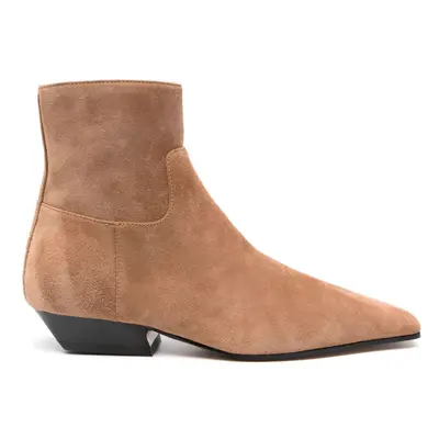 KHAITE - Apollo Suede Leather Boots