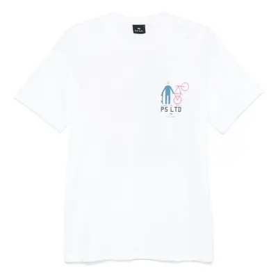 PS PAUL SMITH - P5 Ltd Bike Cotton T-shirt