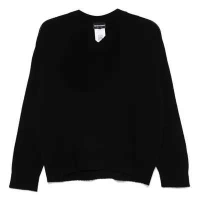 EMPORIO ARMANI - Wool V-necked Sweater