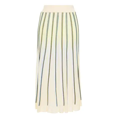 FORTE FORTE - Inlay Knit Long Pencil Skirt