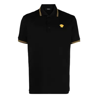 VERSACE - Logo Piquet Polo Shirt