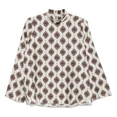 ALBERTO BIANI - Printed Silk Blouse