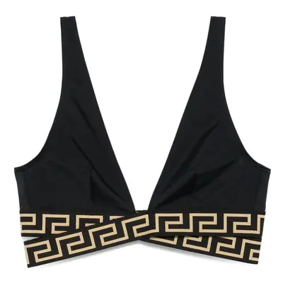 VERSACE - Greca-print Bikini Top