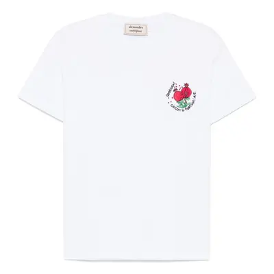 ALESSANDRO ENRIQUEZ - Embroidered Cotton T-shirt