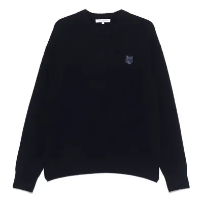 MAISON KITSUNE' - Fox Head Wool Jumper