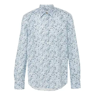 PAUL SMITH - Printed Cotton Shirt