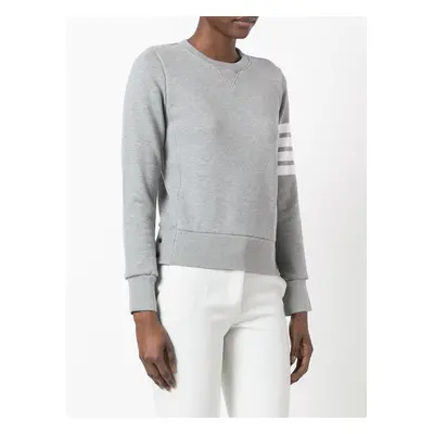 THOM BROWNE - 4bar Cotton Sweatshirt