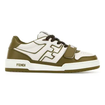 FENDI - Fendi Match Leather Sneakers