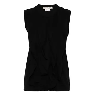 COMME DES GARCONS - Ruffled Tank Top