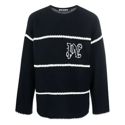 PALM ANGELS - Monogram Wool Sweater