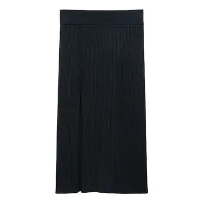 FILIPPA K - Cable Knit Asymmetrical Skirt