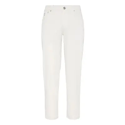 BRUNELLO CUCINELLI - Gabardine Cotton Trousers