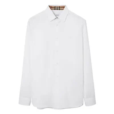 BURBERRY - Logo Cotton Shirt