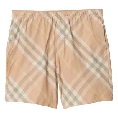 BURBERRY - Check Motif Swim Shorts