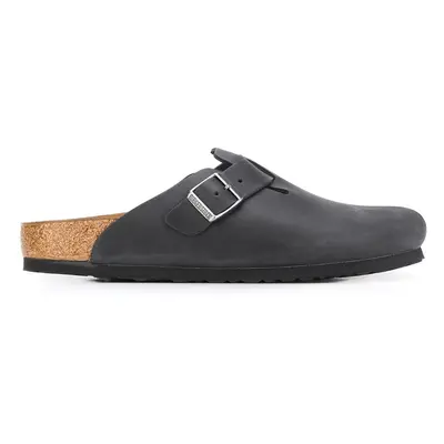 BIRKENSTOCK - Boston Oiled Leather Slippers