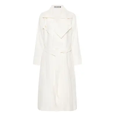 ISSEY MIYAKE - Linen Belted Trench Coat